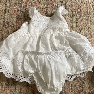 Gap eyelet dress